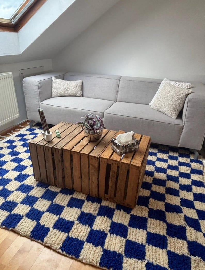 BENI OUARAIN carpet| soft wool |customize your size| moroccan rug