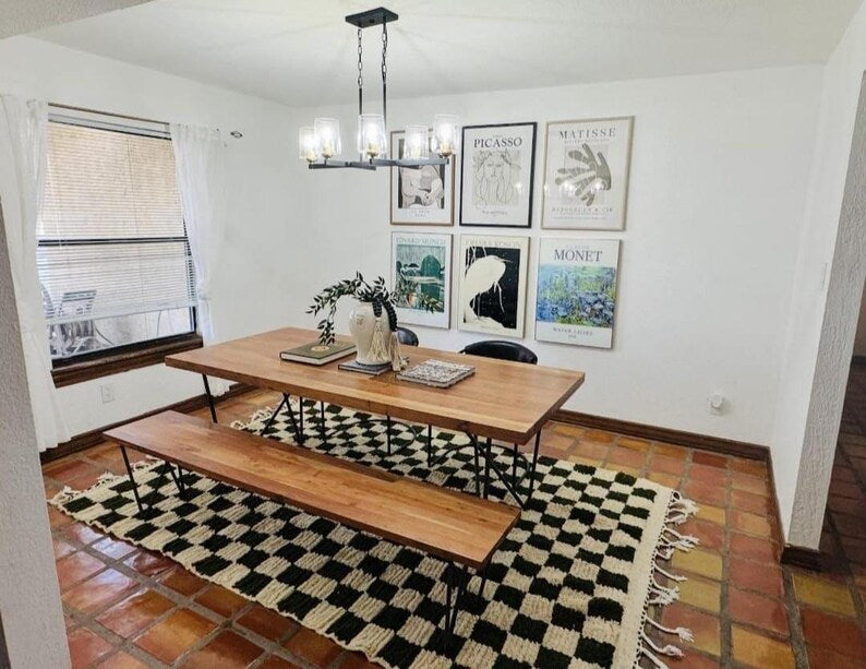 Green Mrirt carpet| soft wool |customize your size| moroccan rug