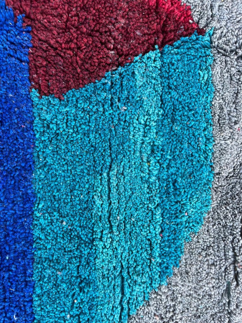 azilal carpet🧡❤️💙| soft wool |customize your size| moroccan rug