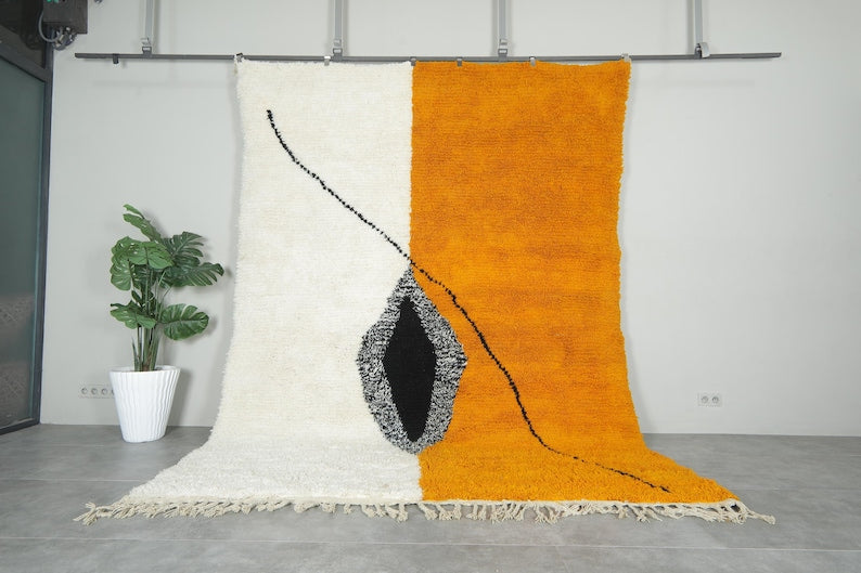 azilal carpet| soft wool |customize your size| moroccan rug