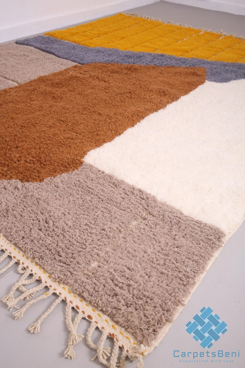 azilal carpet| soft wool |customize your size| moroccan rug