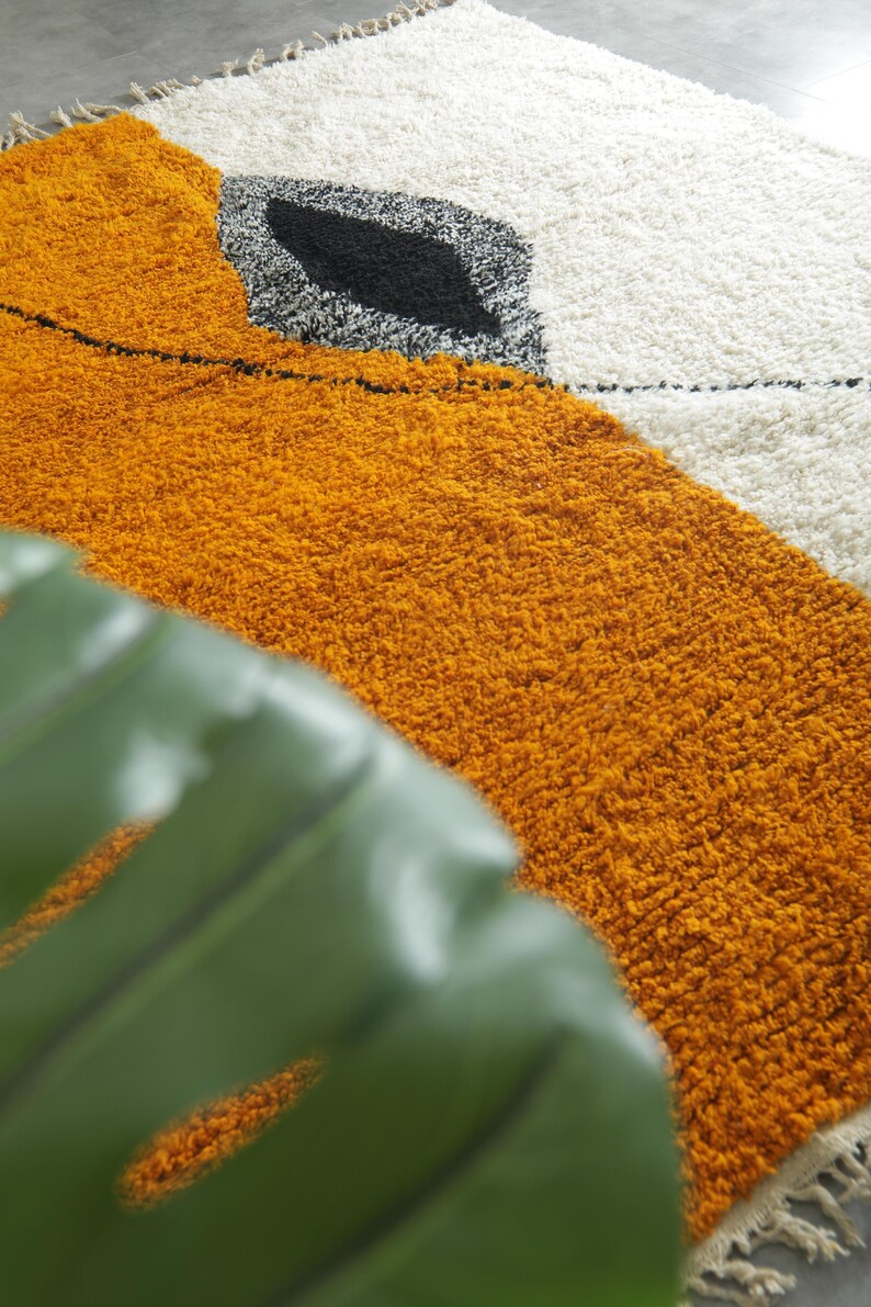 azilal carpet| soft wool |customize your size| moroccan rug