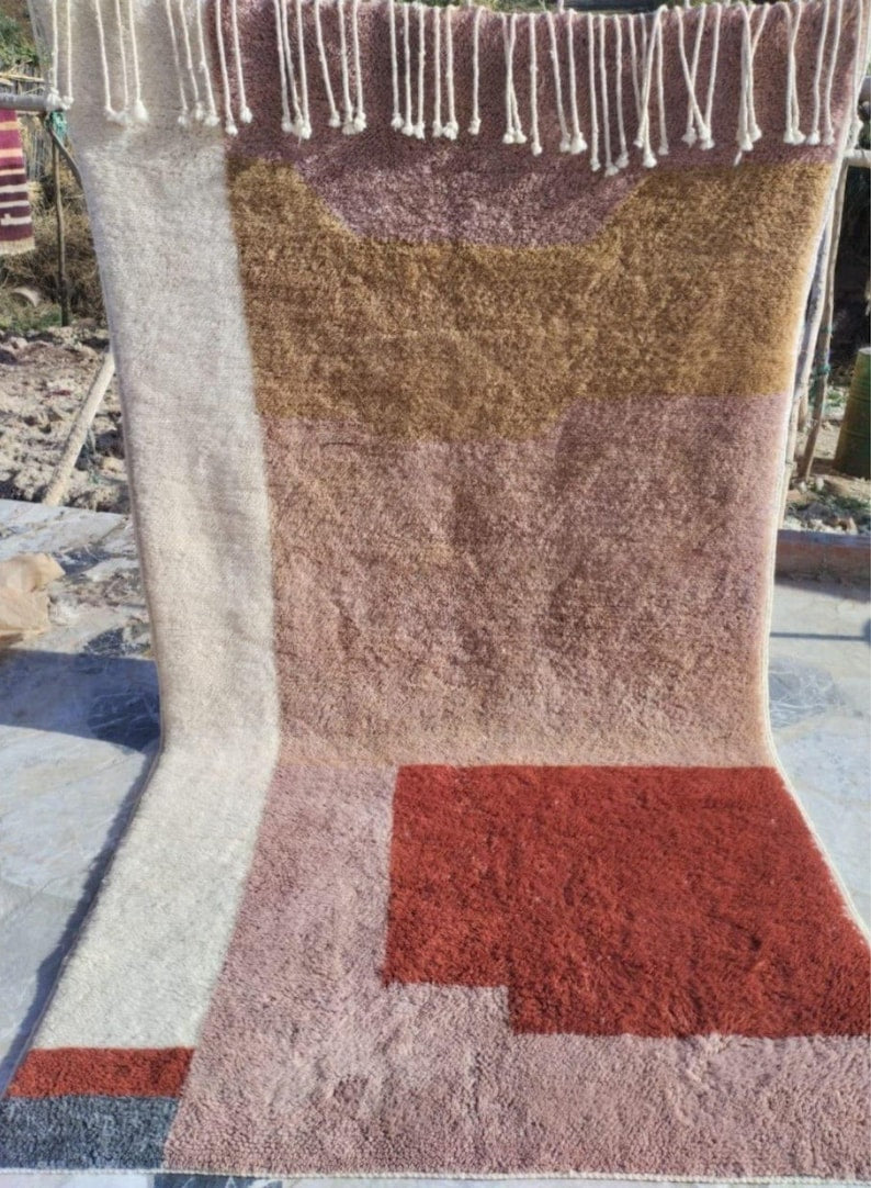 Natural carpet| soft wool |customize your size