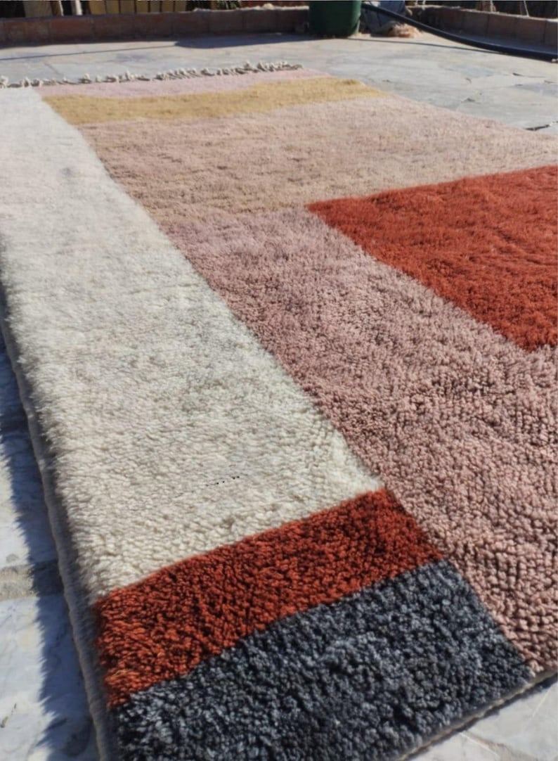 Natural carpet| soft wool |customize your size