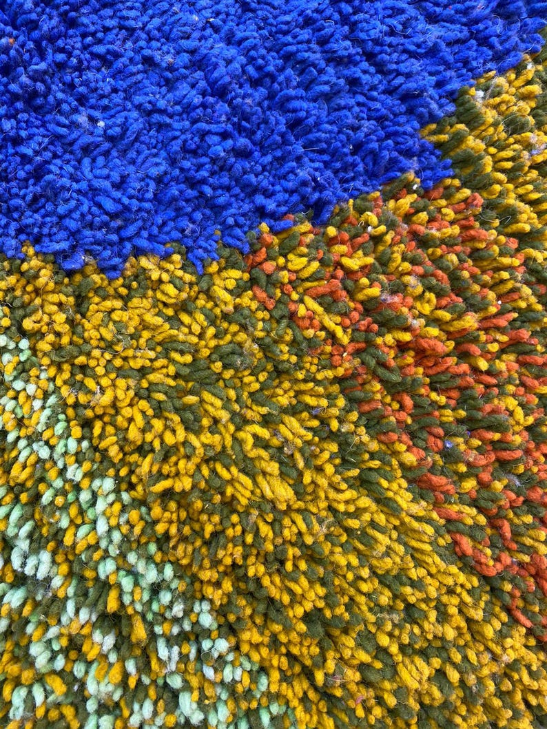 Handmade Azilal berber rug