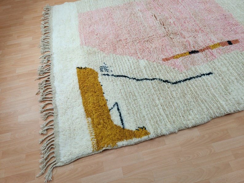 Multicolore mrirt carpet| soft wool |customize your size| moroccan rug