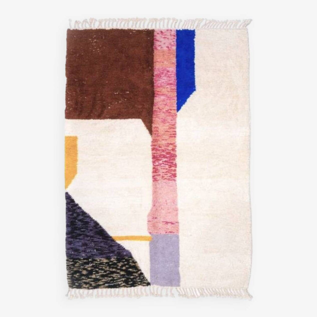 Multicolore mrirt carpet| soft wool |customize your size| moroccan rug