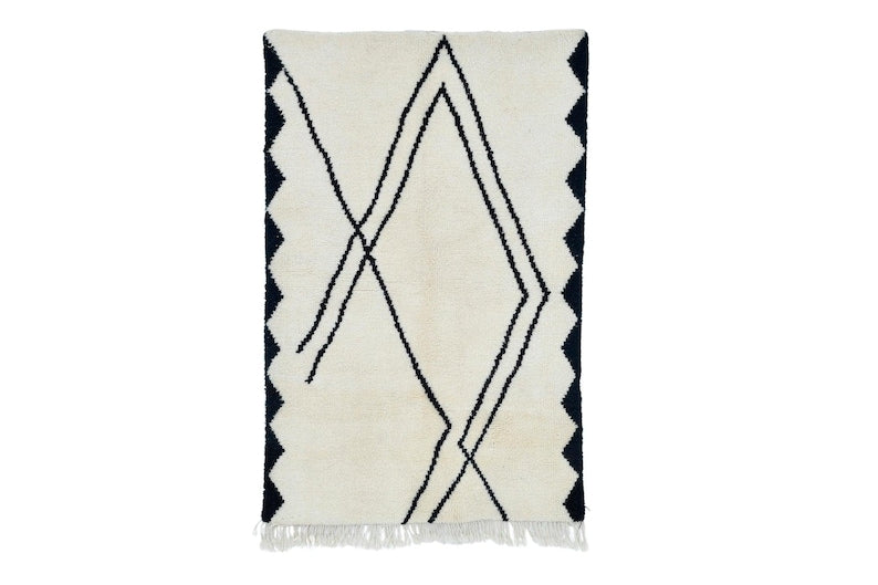 White mrirt carpet| soft wool |customize your size| moroccan rug