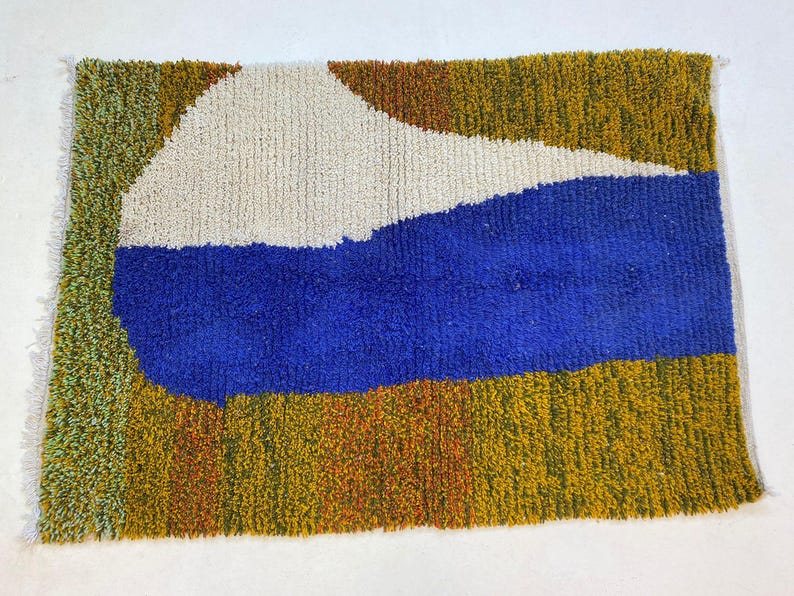 Handmade Azilal berber rug