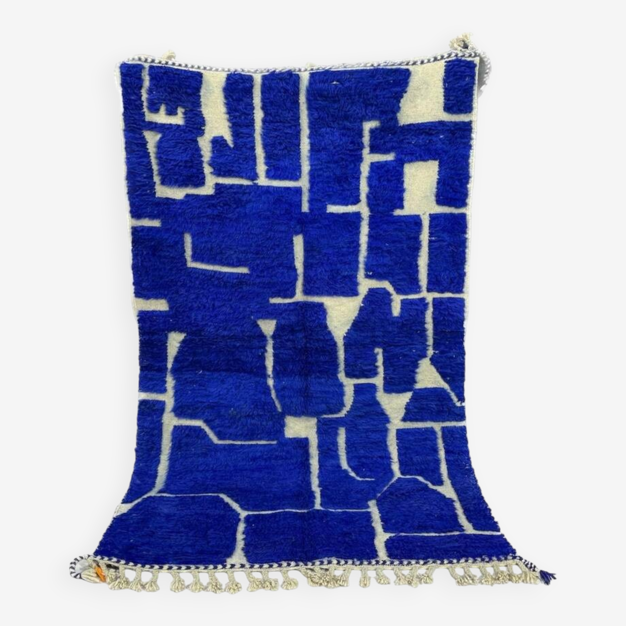 Blue Mrirt carpet| soft wool |customize your size| moroccan rug