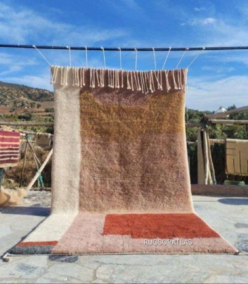 Natural carpet| soft wool |customize your size