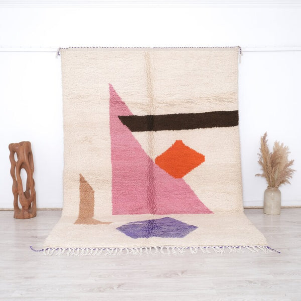 azilal carpet| soft wool |customize your size| moroccan rug