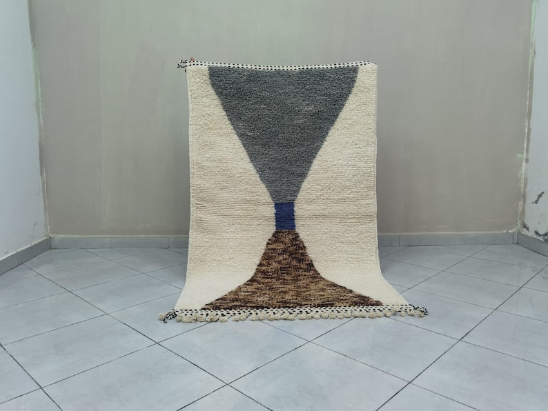 Handmade atlas azilal carpet| soft wool |customize your size| moroccan rug