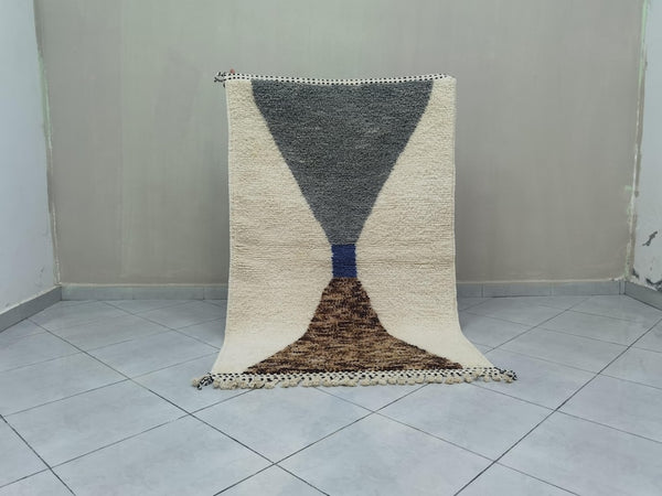 Handmade atlas azilal carpet| soft wool |customize your size| moroccan rug