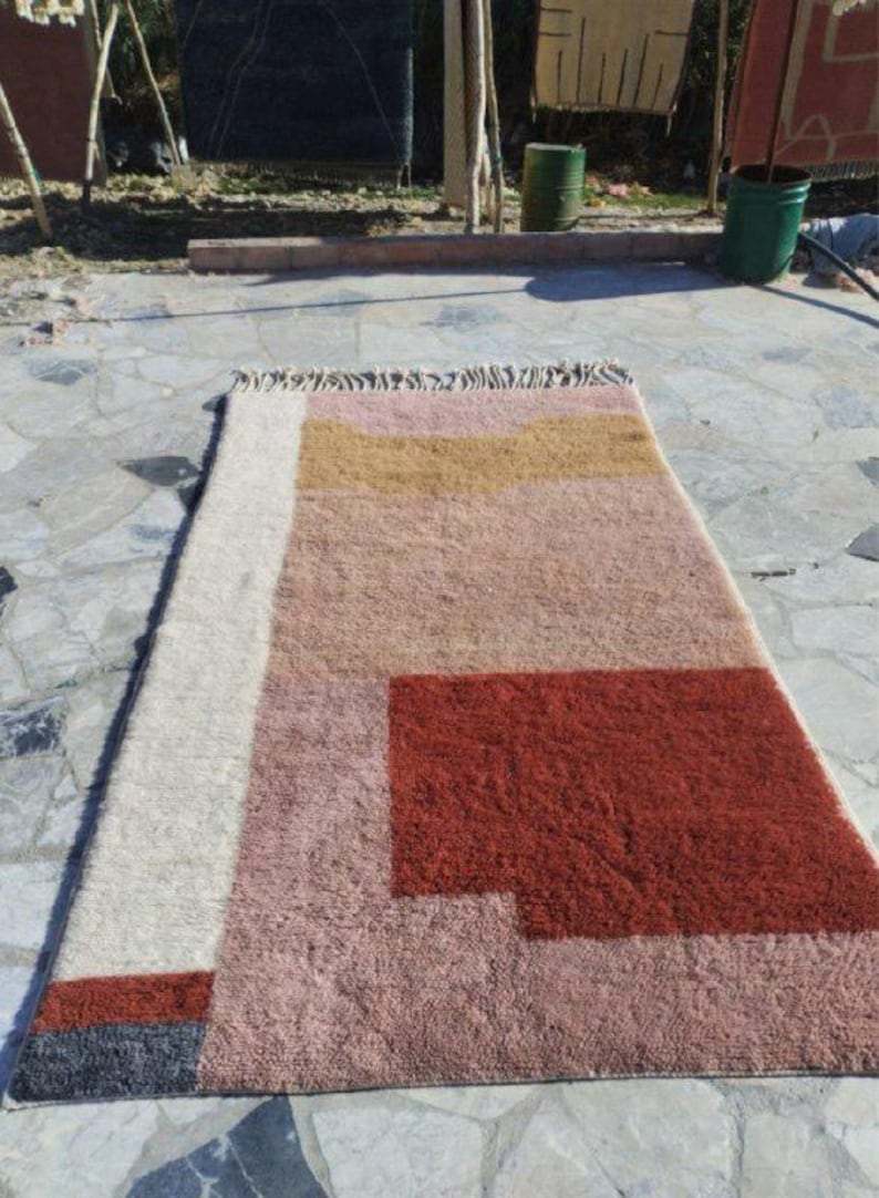 Natural carpet| soft wool |customize your size