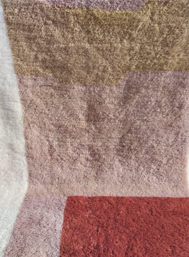 Natural carpet| soft wool |customize your size