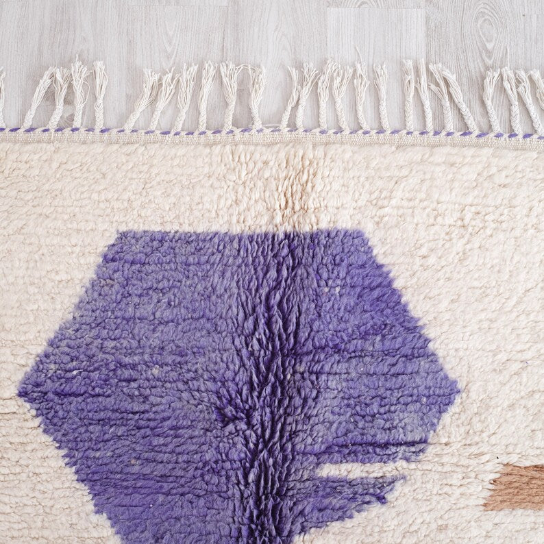 azilal carpet| soft wool |customize your size| moroccan rug