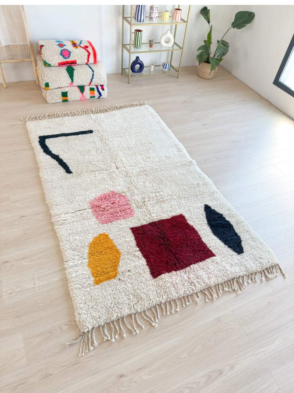 azilal carpet🧡❤️💙| soft wool |customize your size| moroccan rug