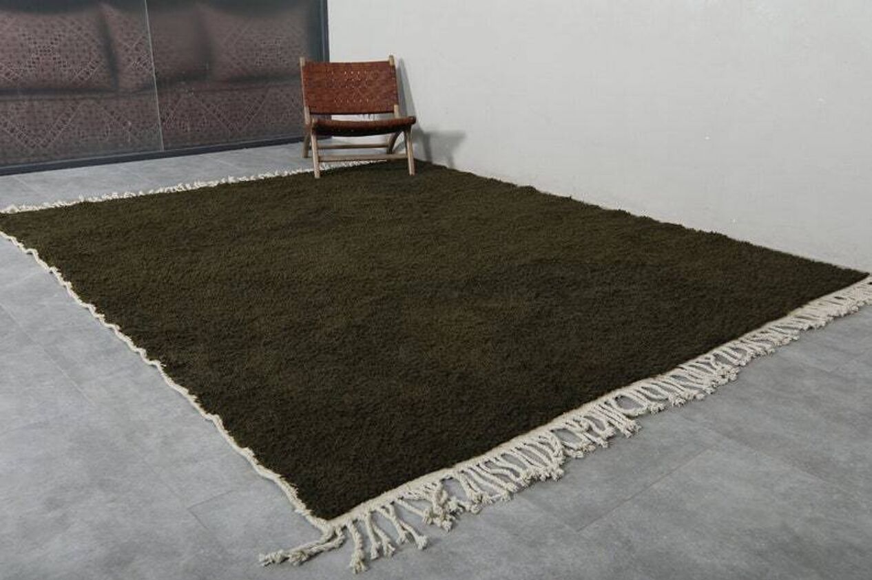 Green mrirt carpet| soft wool |customize your size| moroccan rug