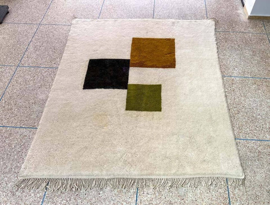 Handmade mrirt rug| soft wool |customize your size