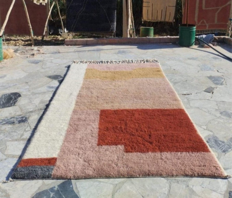 Natural carpet| soft wool |customize your size