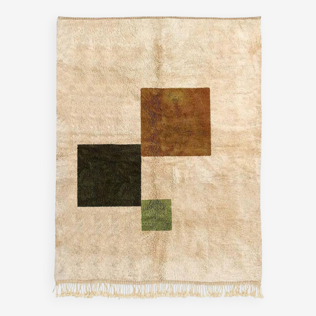 Handmade mrirt rug| soft wool |customize your size