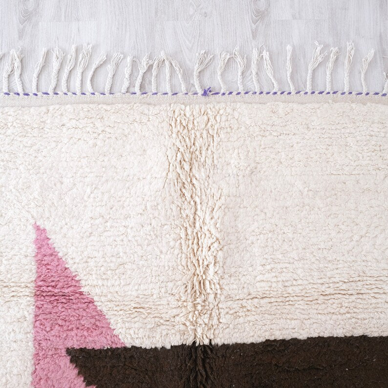 azilal carpet| soft wool |customize your size| moroccan rug