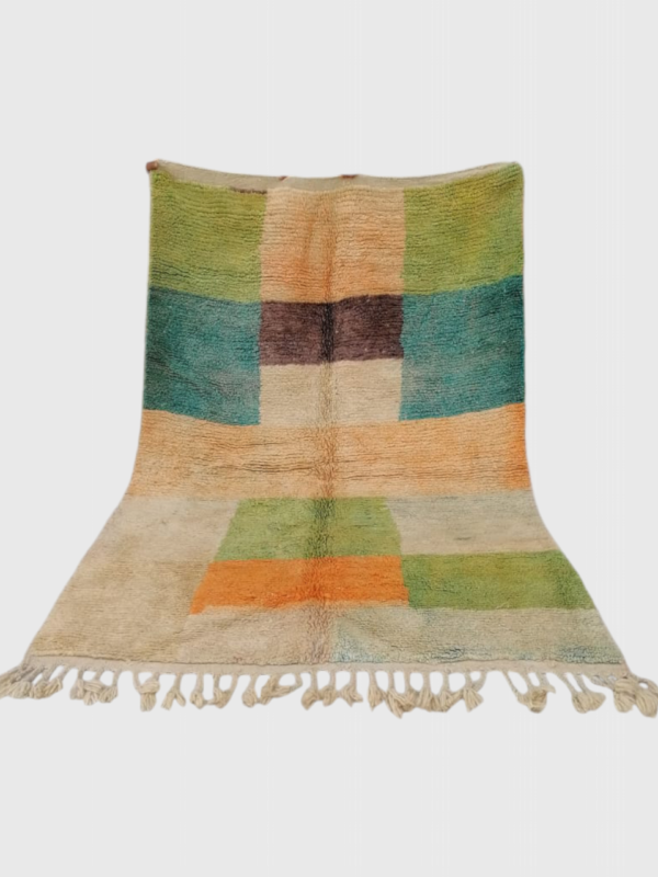 Mrirt Berber Carpet 239X157 cm, NEW authentic carpet made in Morocco