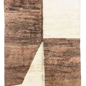 Beni ourain rug - Moroccan rug - Custom size rug- white handmade rug