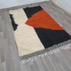 Beni ourain rug - Moroccan rug - Custom size rug - Moroccan Berber rug - Handmade rug - Moroccan rug - Wool rug - Image 3