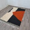 Beni ourain rug - Moroccan rug - Custom size rug - Moroccan Berber rug - Handmade rug - Moroccan rug - Wool rug - Image 4