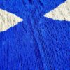 Beni ourain rug - Moroccan rug - Custom size rug - BLUE AND WHITE - Image 5