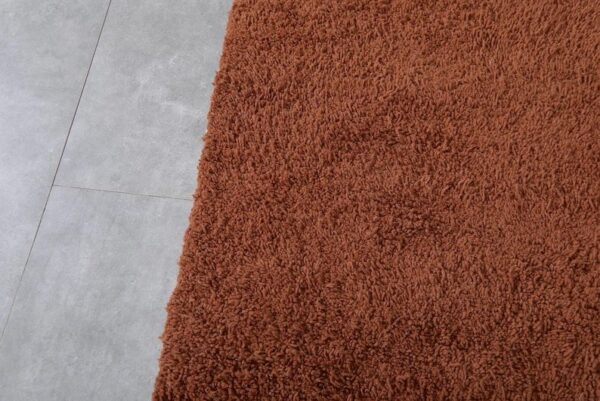 Beni ourain rug brown checkered area rug for living room, Berber checkerboard rug Customize your rug now - Image 2