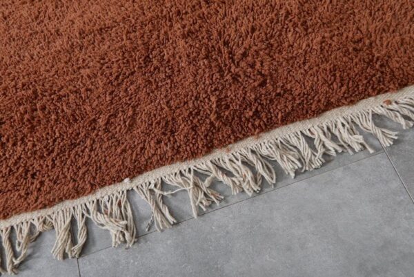 Beni ourain rug brown checkered area rug for living room, Berber checkerboard rug Customize your rug now - Image 7