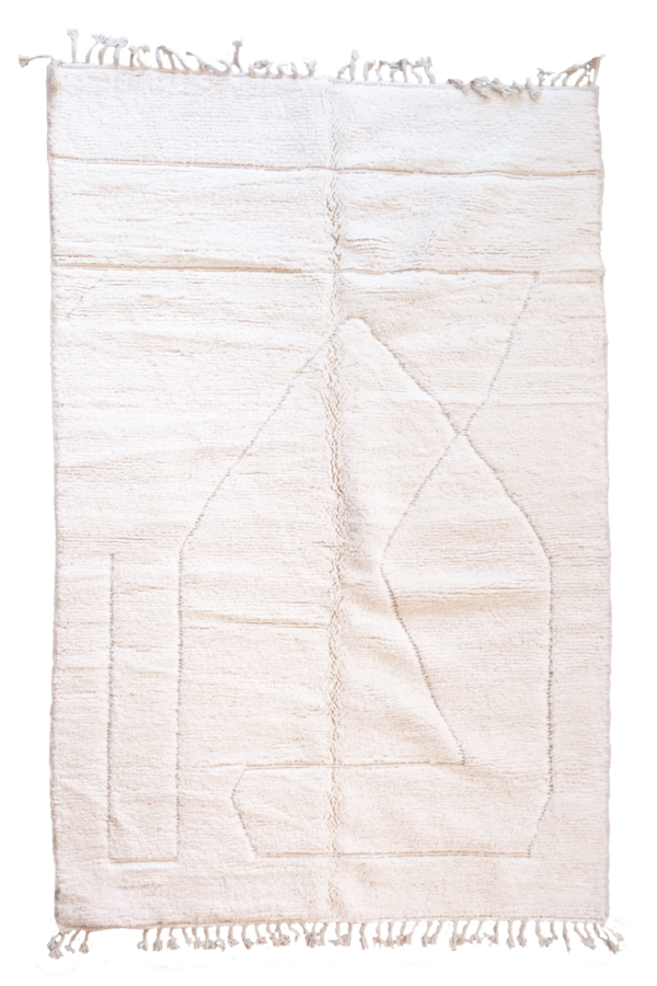 Beni ourain rug - Moroccan rug - Custom size rug