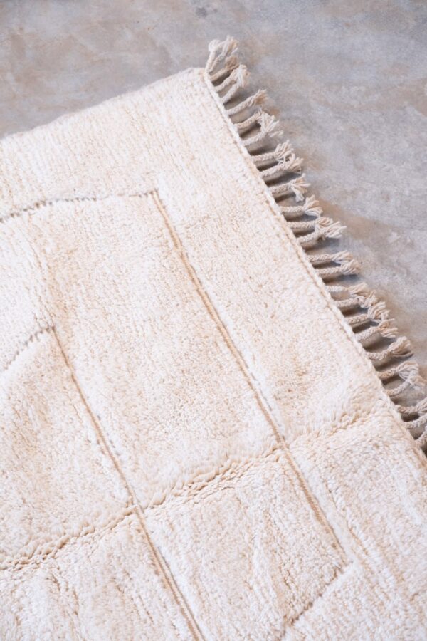 Beni ourain rug - Moroccan rug - Custom size rug - Image 2