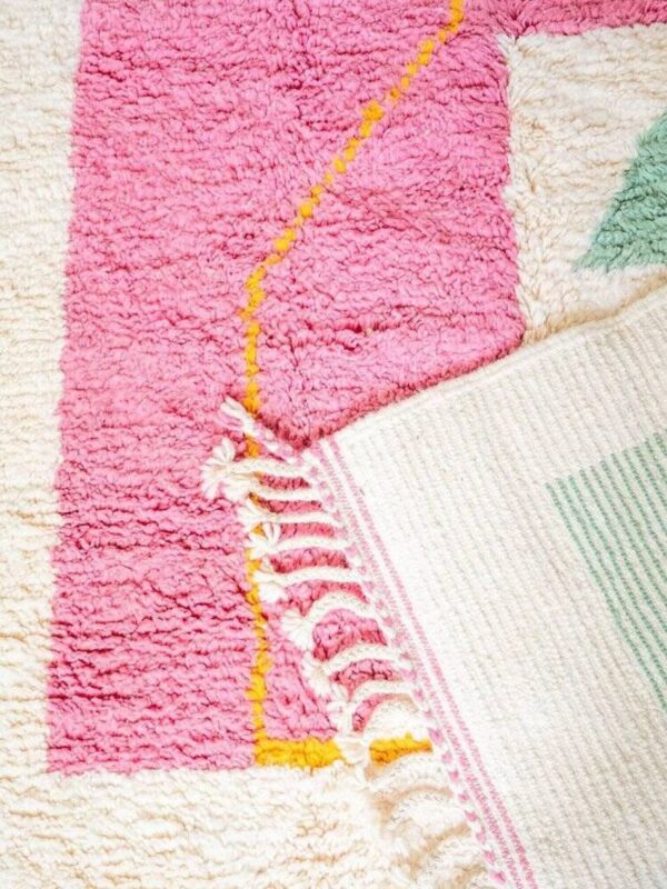 Beni ourain rug - Moroccan rug - Custom size rug - Image 4