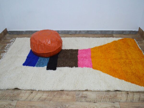 Beni ourain rug - Moroccan rug - Custom size rug - Image 4