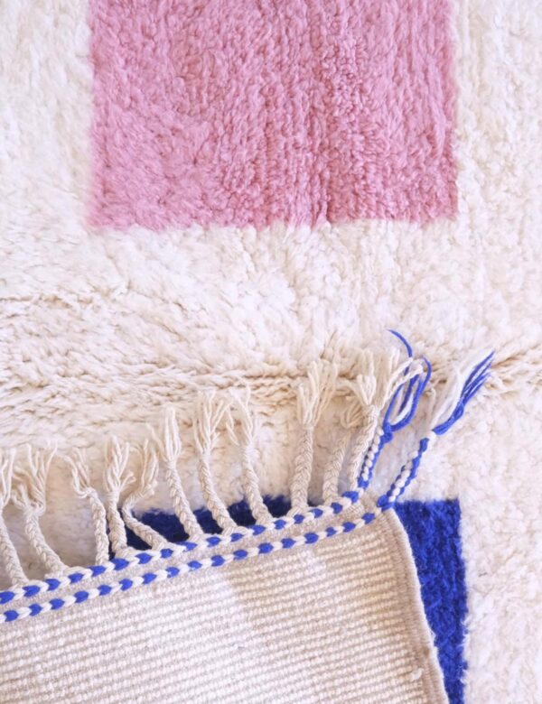 Beni ourain rug - Moroccan rug - Custom size rug - Image 3