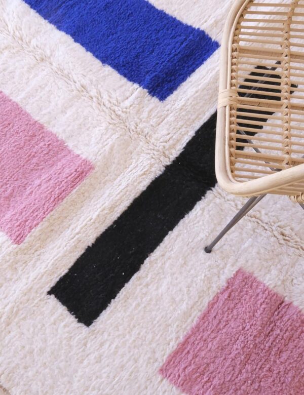 Beni ourain rug - Moroccan rug - Custom size rug - Image 4
