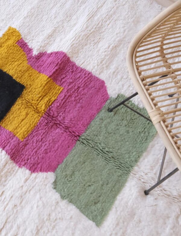 Beni ourain rug - Moroccan rug - Custom size rug - Image 3