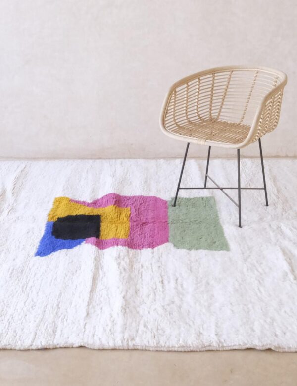 Beni ourain rug - Moroccan rug - Custom size rug - Image 2