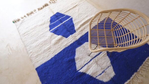 Beni ourain rug - Moroccan rug - Custom size rug - Image 2