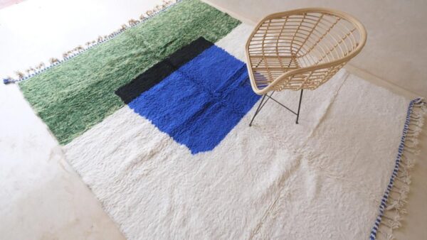 Beni ourain rug - Moroccan rug - Custom size rug - Image 2