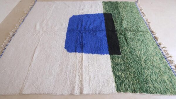 Beni ourain rug - Moroccan rug - Custom size rug - Image 3