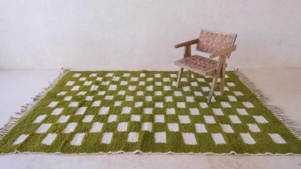 Beni ourain rug - Moroccan rug - Custom size rug - Image 2