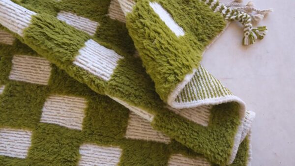 Beni ourain rug - Moroccan rug - Custom size rug - Image 7