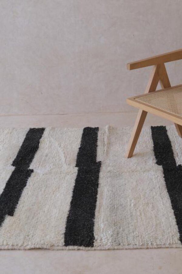 Beni ourain rug - Moroccan rug - Custom size rug - Image 2