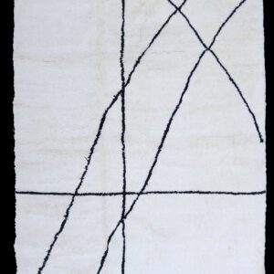 Beni ourain rug - Moroccan rug - Custom size rug -