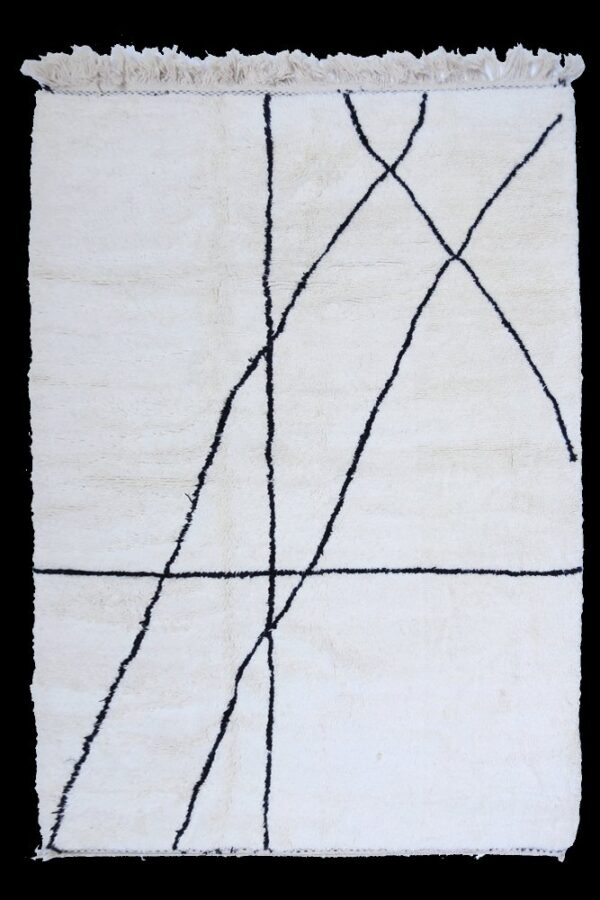 Beni ourain rug - Moroccan rug - Custom size rug -
